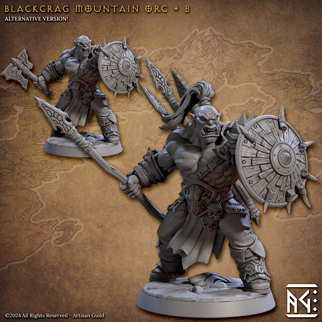 Blackcrag Mountain Orcs - 6 Modular Unit