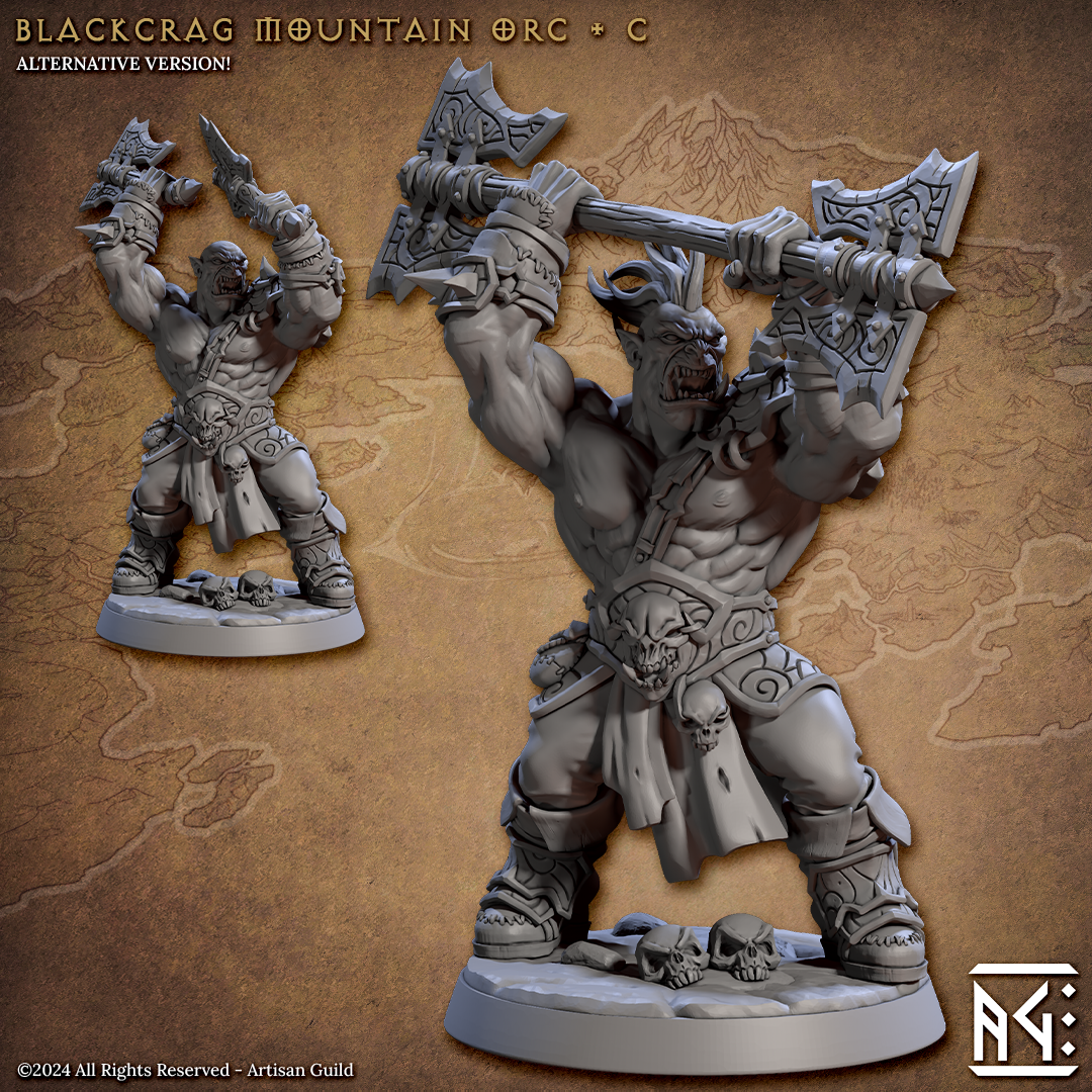 Blackcrag Mountain Orcs - 6 Modular Unit