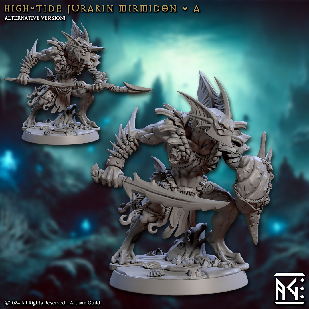 High-Tide Jurakin Mirmidons - 6 Modular Unit