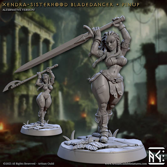 Xendra, Sisterhood Bladedancer  – Veiled Sisterhood Beauty