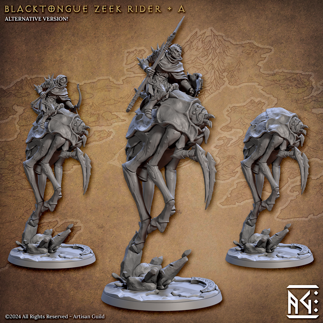 Blacktongue Zeek Riders - 4 Modular Unit
