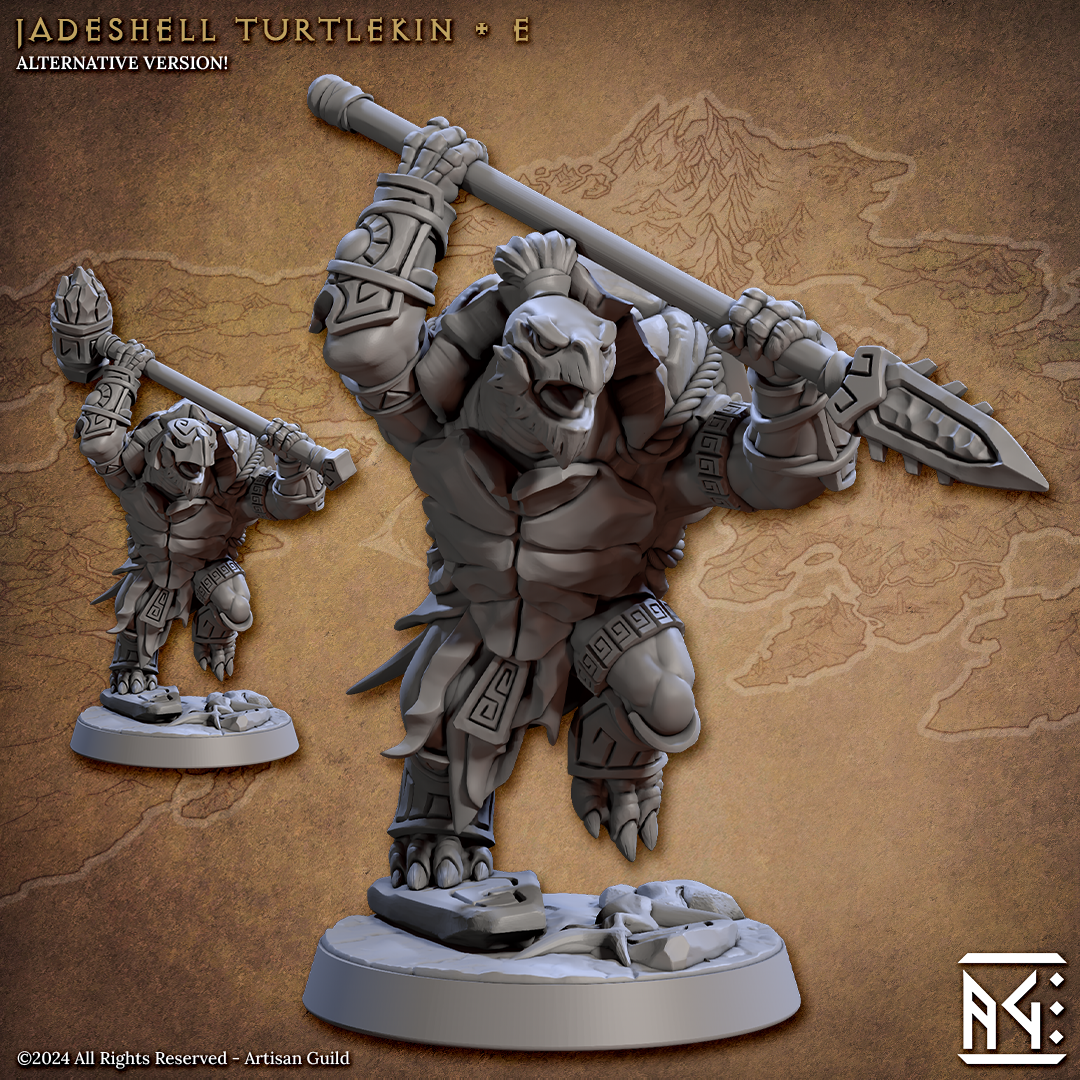 Jadeshell Turtlekin - 6 Modular Unit