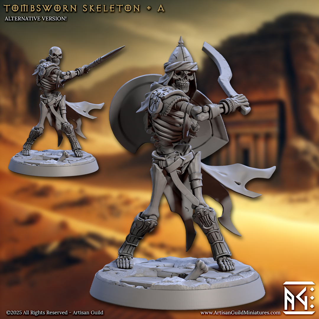 Tombsworn Skeletons - 6 Modular Unit