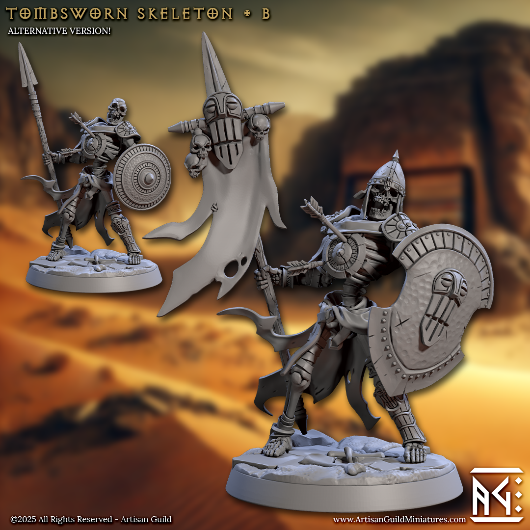 Tombsworn Skeletons - 6 Modular Unit