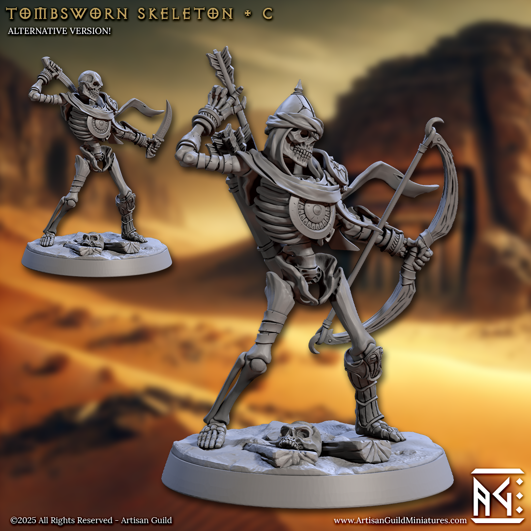 Tombsworn Skeletons - 6 Modular Unit