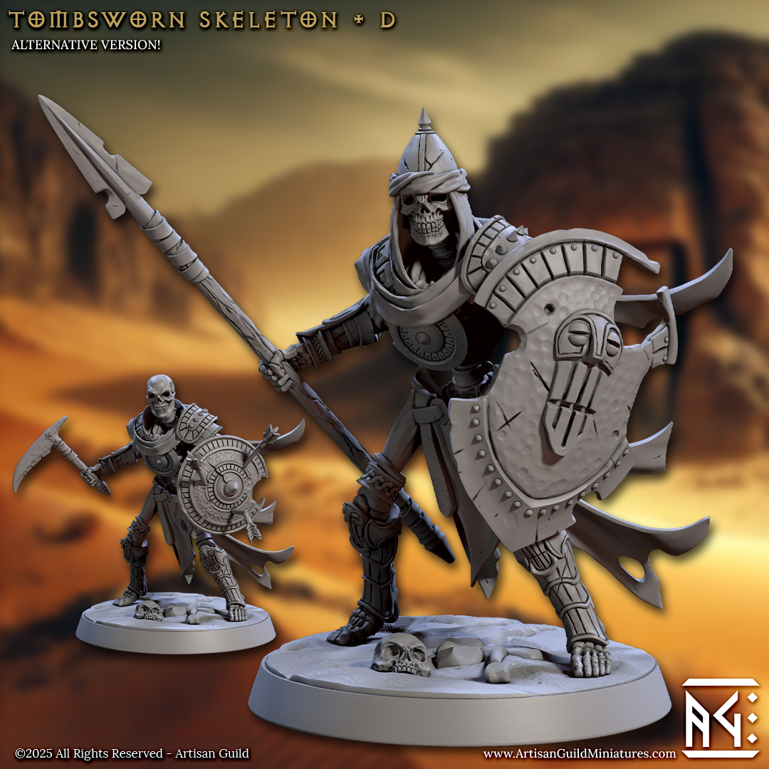 Tombsworn Skeletons - 6 Modular Unit