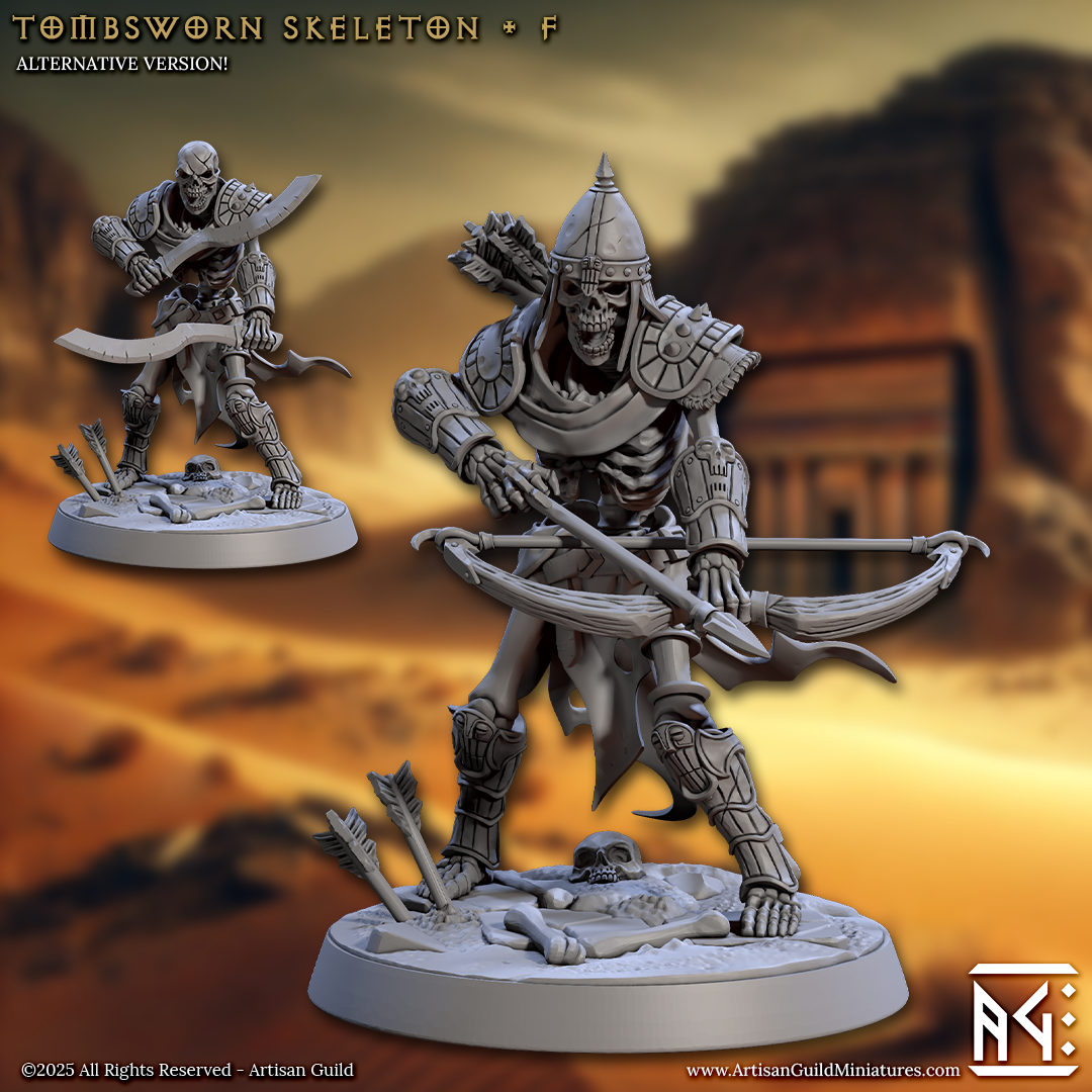 Tombsworn Skeletons - 6 Modular Unit