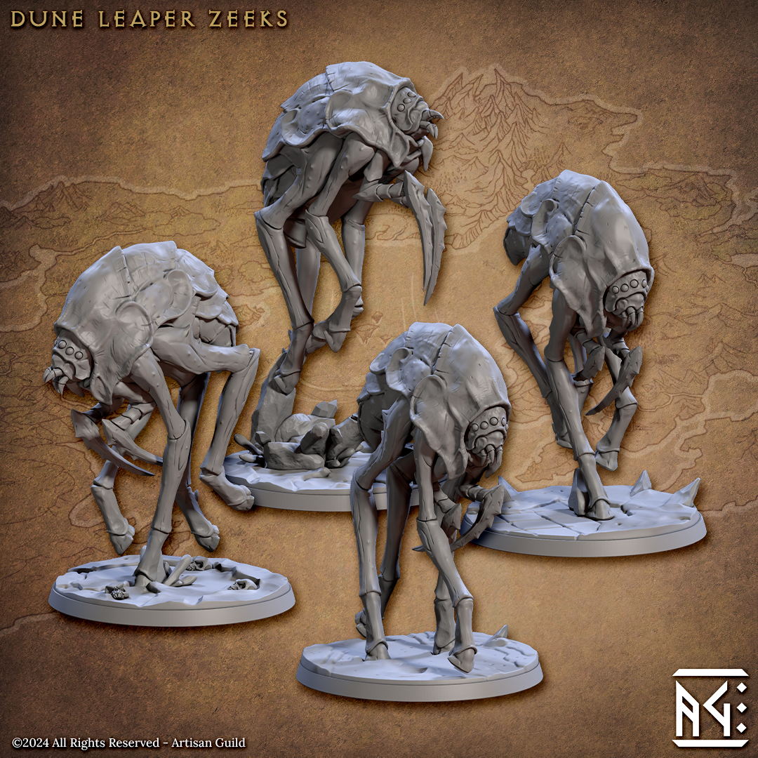 Blacktongue Zeek Riders - 4 Modular Unit