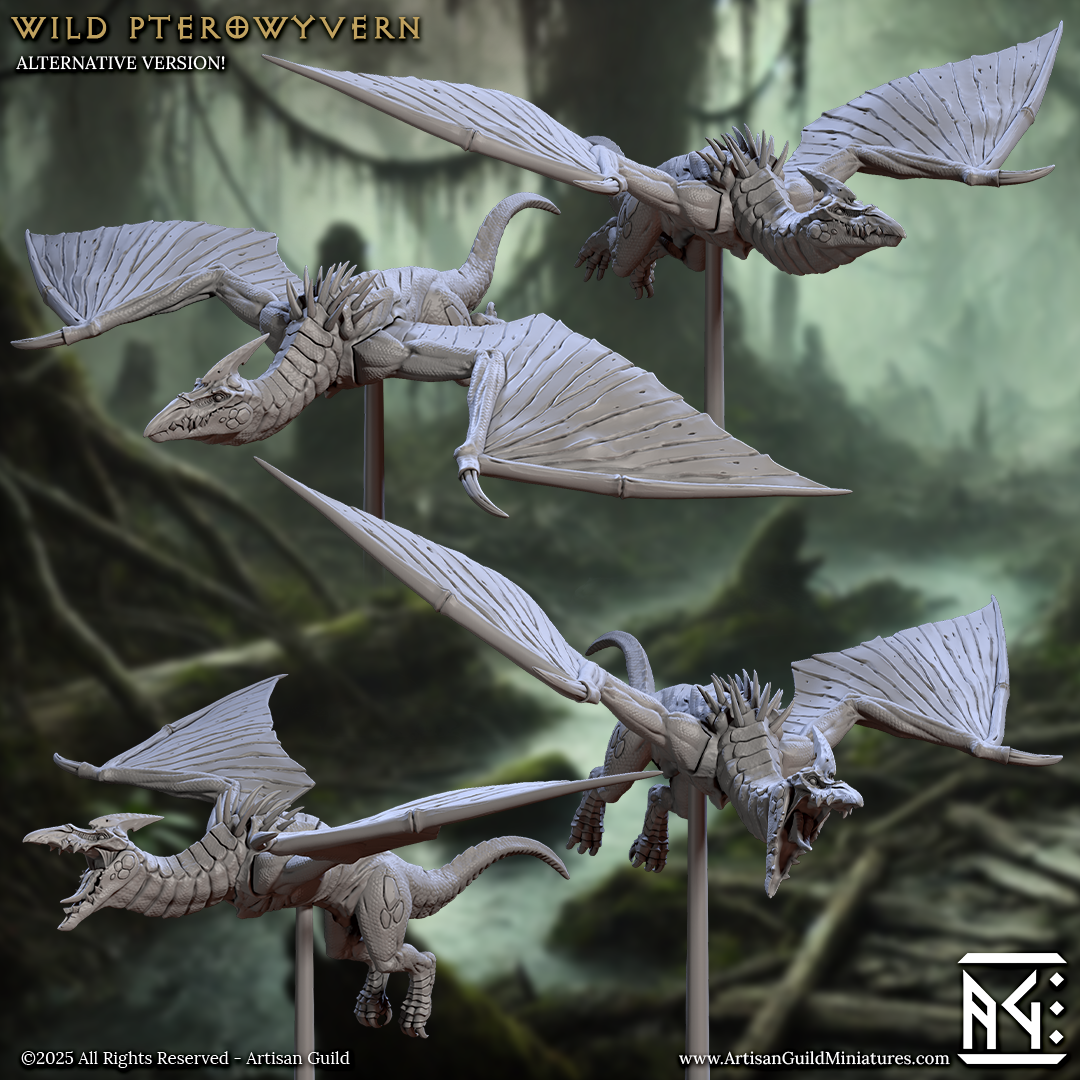 Pterowyvern Riders - 4 Modular Unit
