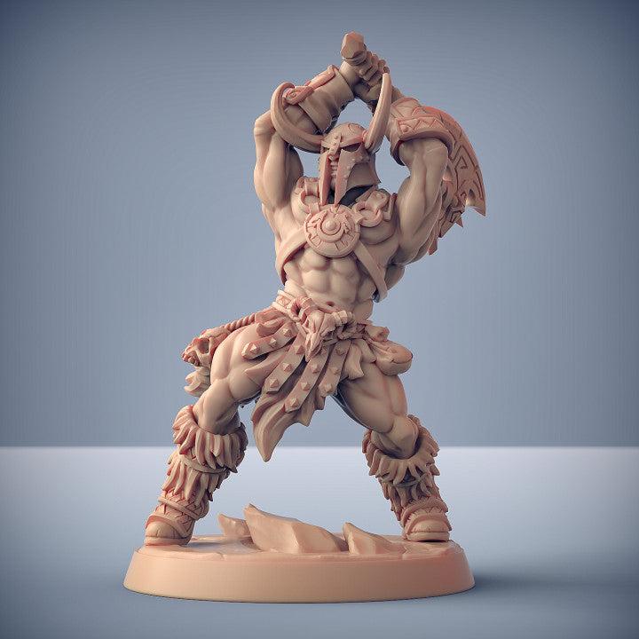 Dragonpeak Barbarians - 6 Modular Unit with Helmet