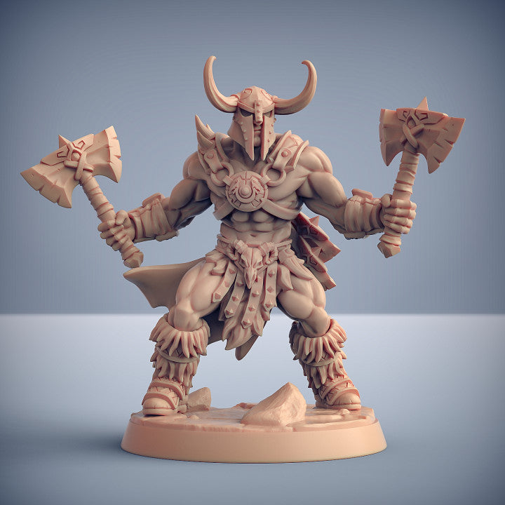 Dragonpeak Barbarians - 6 Modular Unit with Helmet