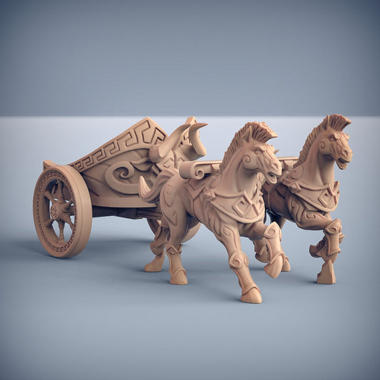 Minoc Chariot and Horses B