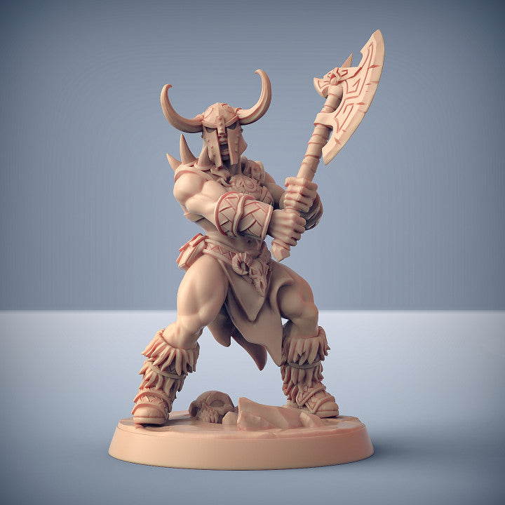 Dragonpeak Barbarians - 6 Modular Unit with Helmet