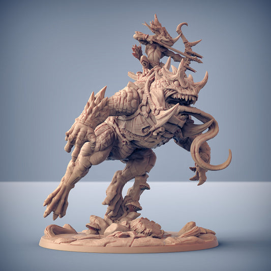 Rosputakk on Giant Horned Demonfrog