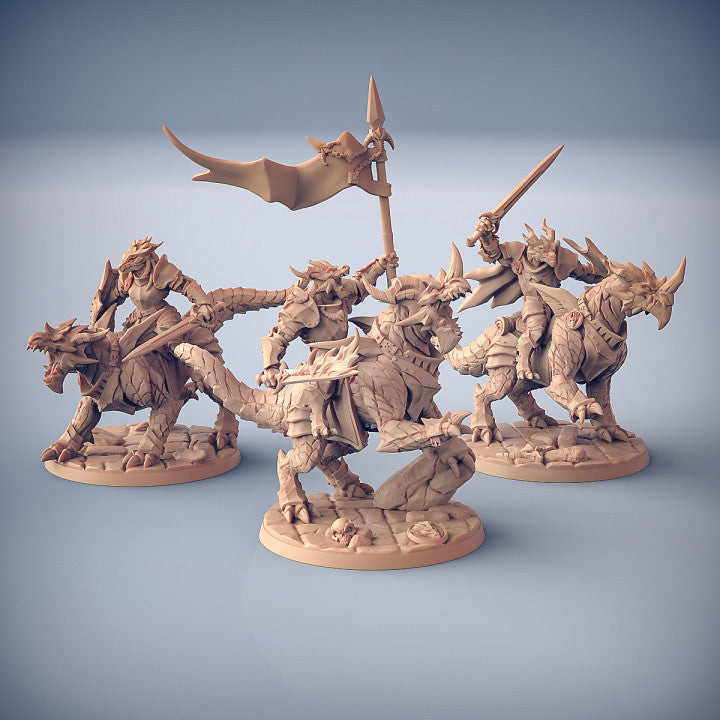 Dragonling Knights  - 3 Modular Unit