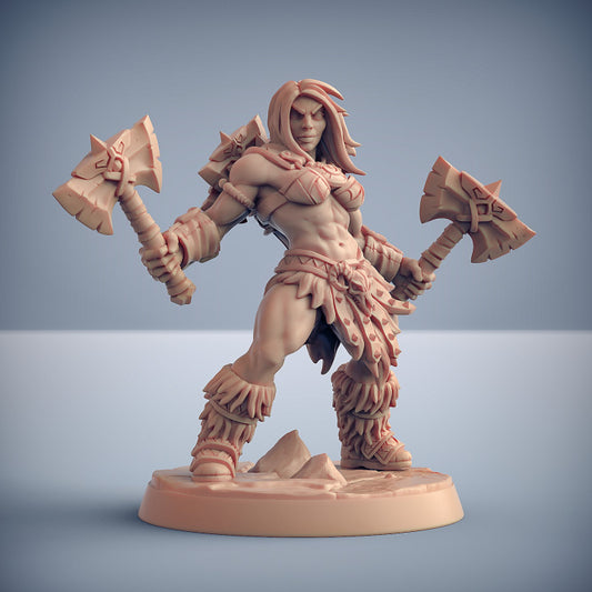 Dragonpeak Barbarians - 6 Modular Unit without Helmet