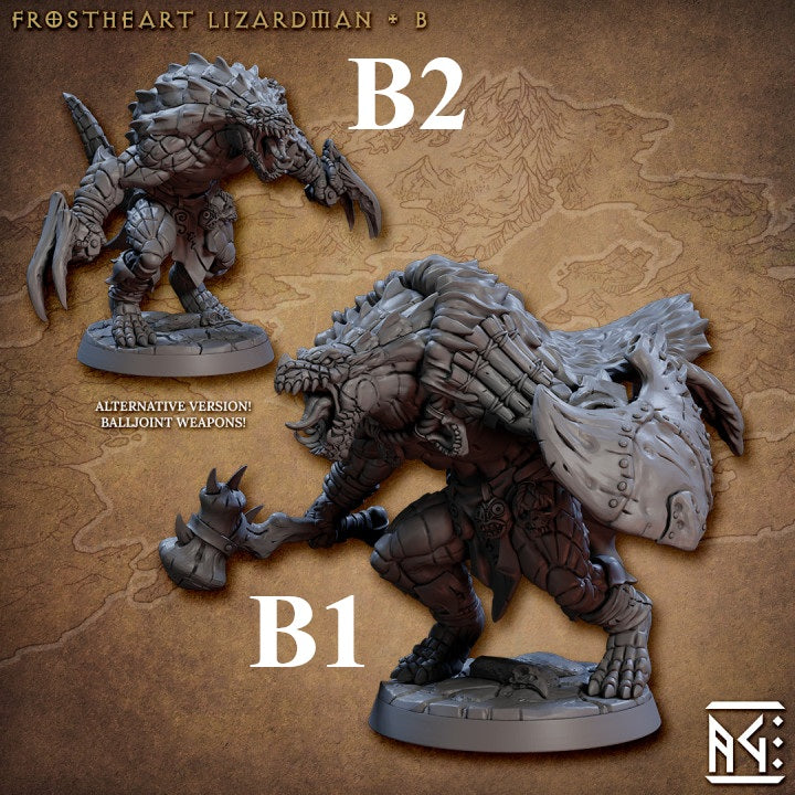 Frostheart Lizardmen