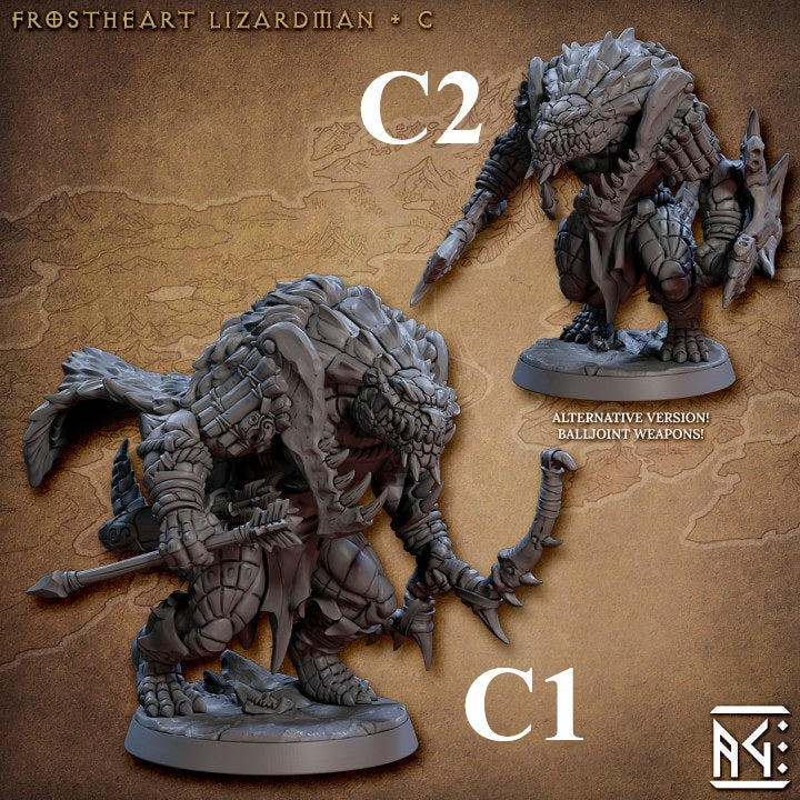 Frostheart Lizardmen