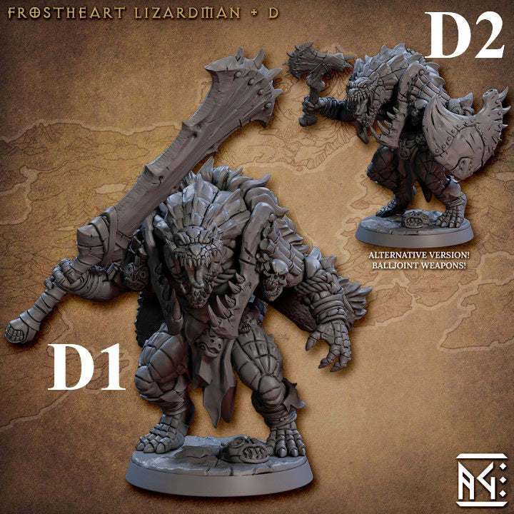 Frostheart Lizardmen