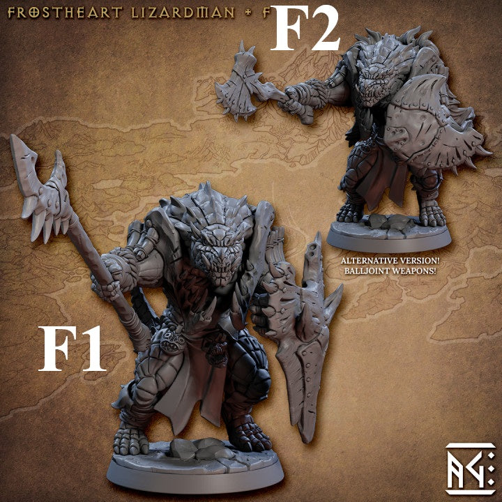 Frostheart Lizardmen