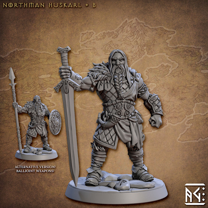 Northmen Huskarl - 6 Modular Unit