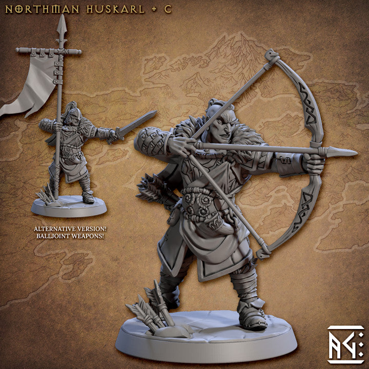 Northmen Huskarl - 6 Modular Unit