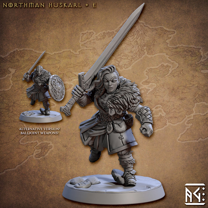 Northmen Huskarl - 6 Modular Unit