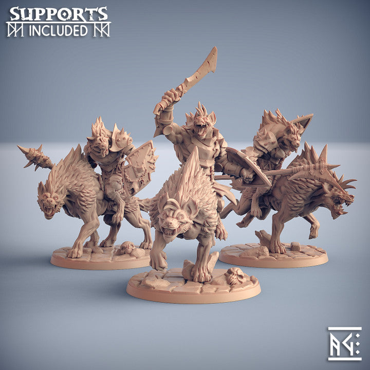 Hyenafiend Riders - 3 Modular Unit