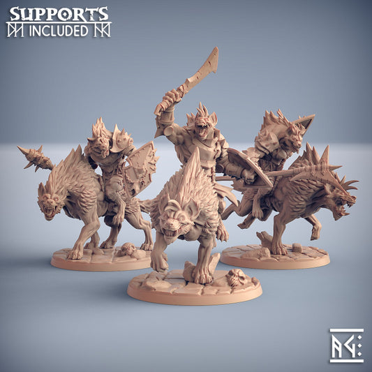 Hyenafiend Riders - 3 Modular Unit
