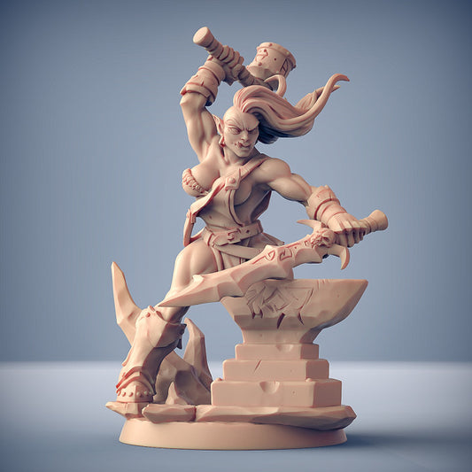 Logranna Helforge - Frostmetal Clan Beauty