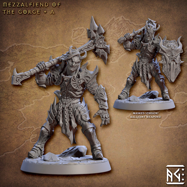 Mezzalfiends of the Gorge - 6 Modular Unit