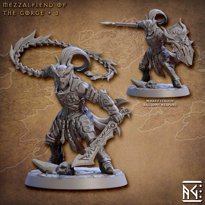 Mezzalfiends of the Gorge - 6 Modular Unit