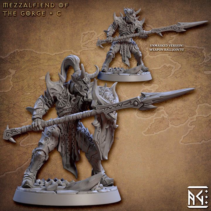 Mezzalfiends of the Gorge - 6 Modular Unit