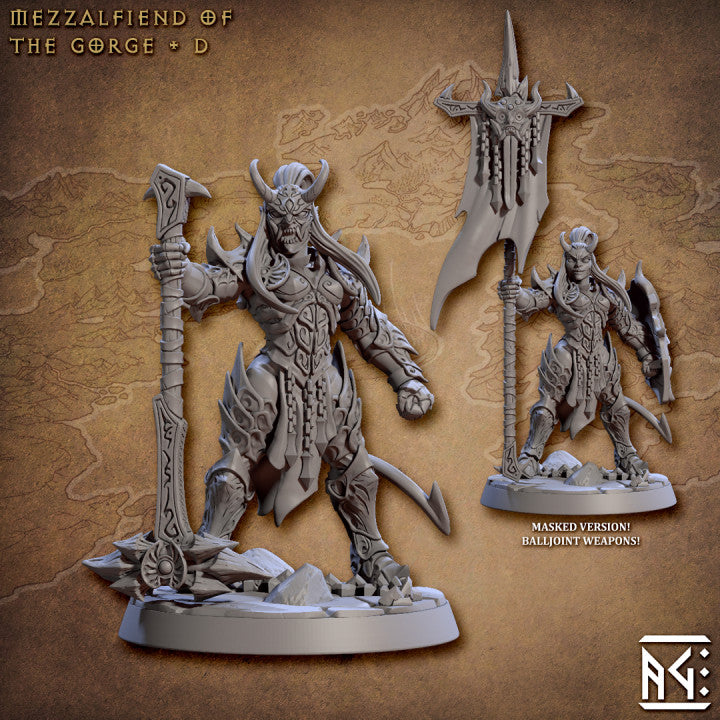 Mezzalfiends of the Gorge - 6 Modular Unit