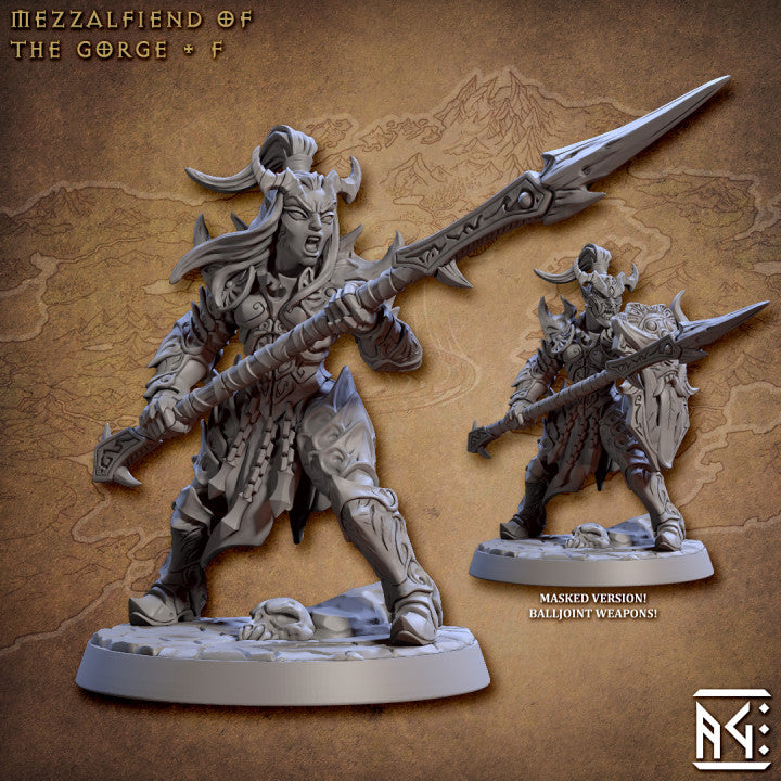 Mezzalfiends of the Gorge - 6 Modular Unit