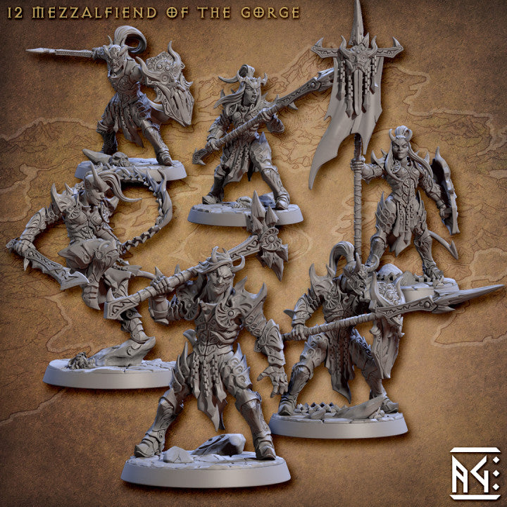 Mezzalfiends of the Gorge - 6 Modular Unit