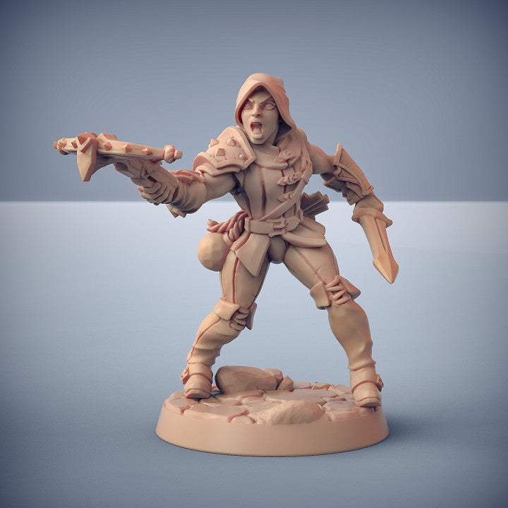 Thieves Guild Adepts - 6 Modular Unit (hooded)