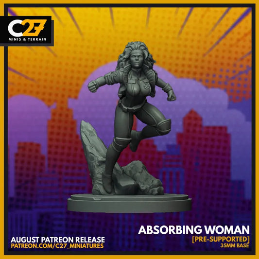 Absorbing Woman