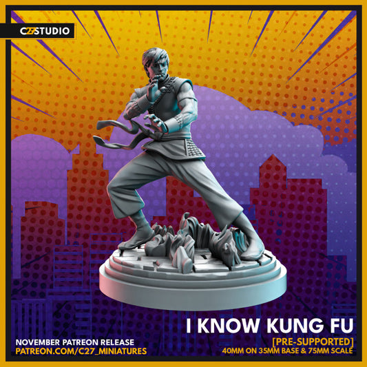 I know Kung Fu