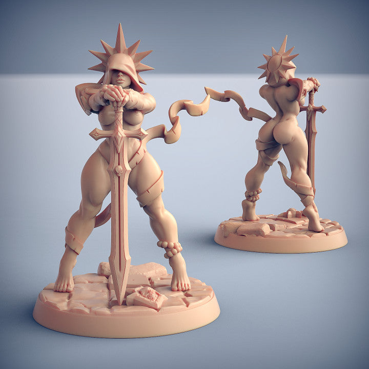 Solaria the Saint - Requiem Brotherhood topless Beauty