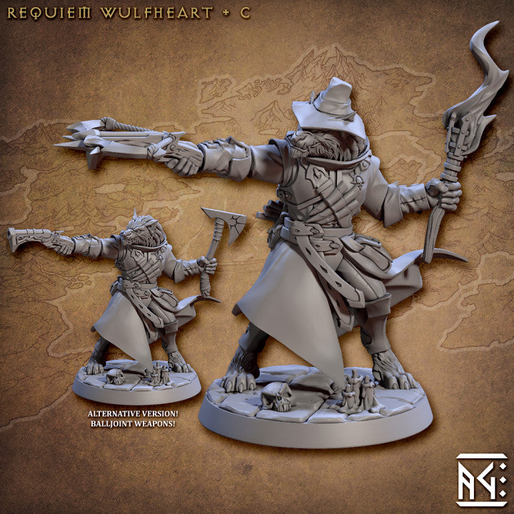 Requiem Wulfhearts - 4 Modular Unit