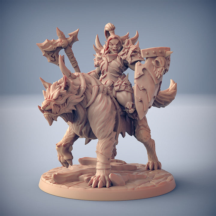 Frostmetal Worg Riders - 3 Modular Unit