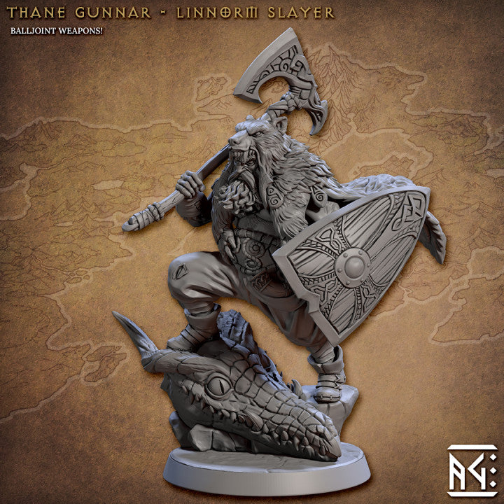 Thane Gunnar Vinteraxe – Slayer of the Linnorm