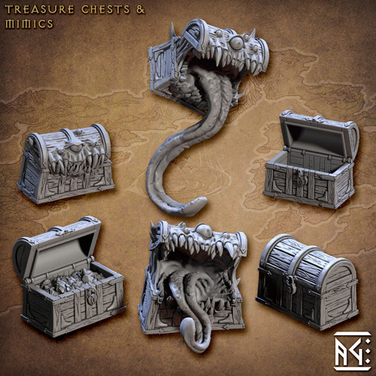 Treasure Chests & Mimics