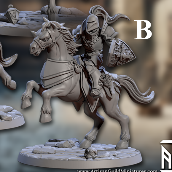 Fighters Guild Riders - 3 Modular Unit with Helmets