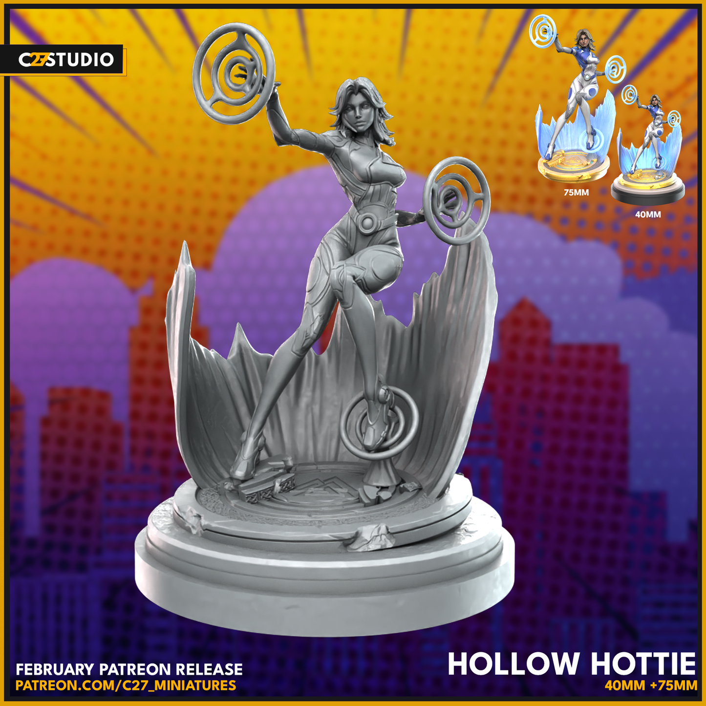 Hollow Hottie 75mm
