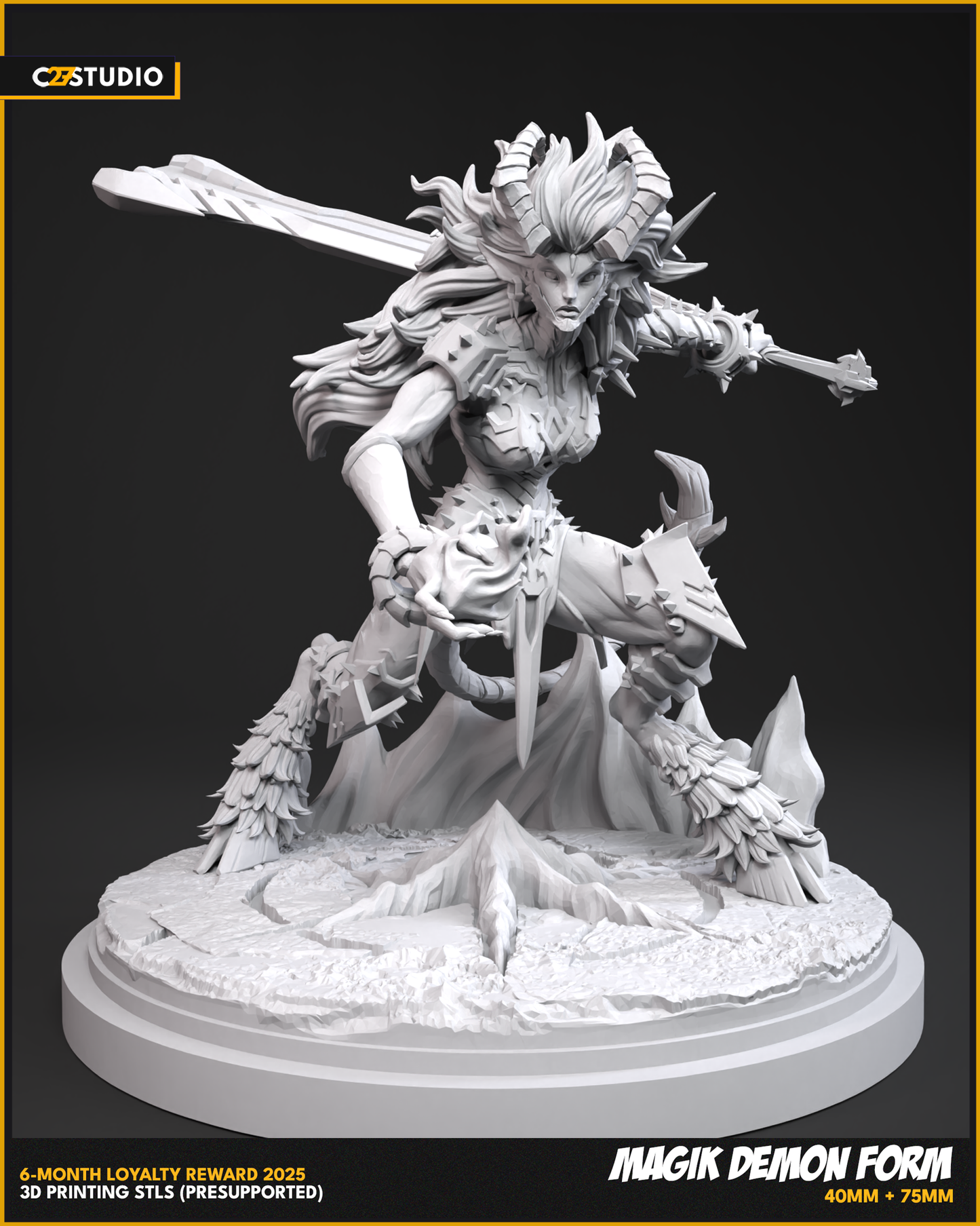 Limbo Warden Demon Form