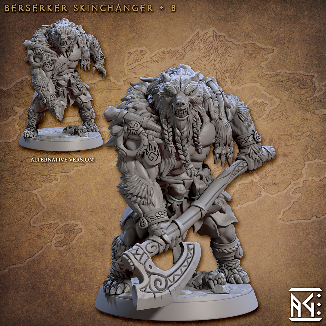 Berserker Skinchangers - 4 Modular Unit