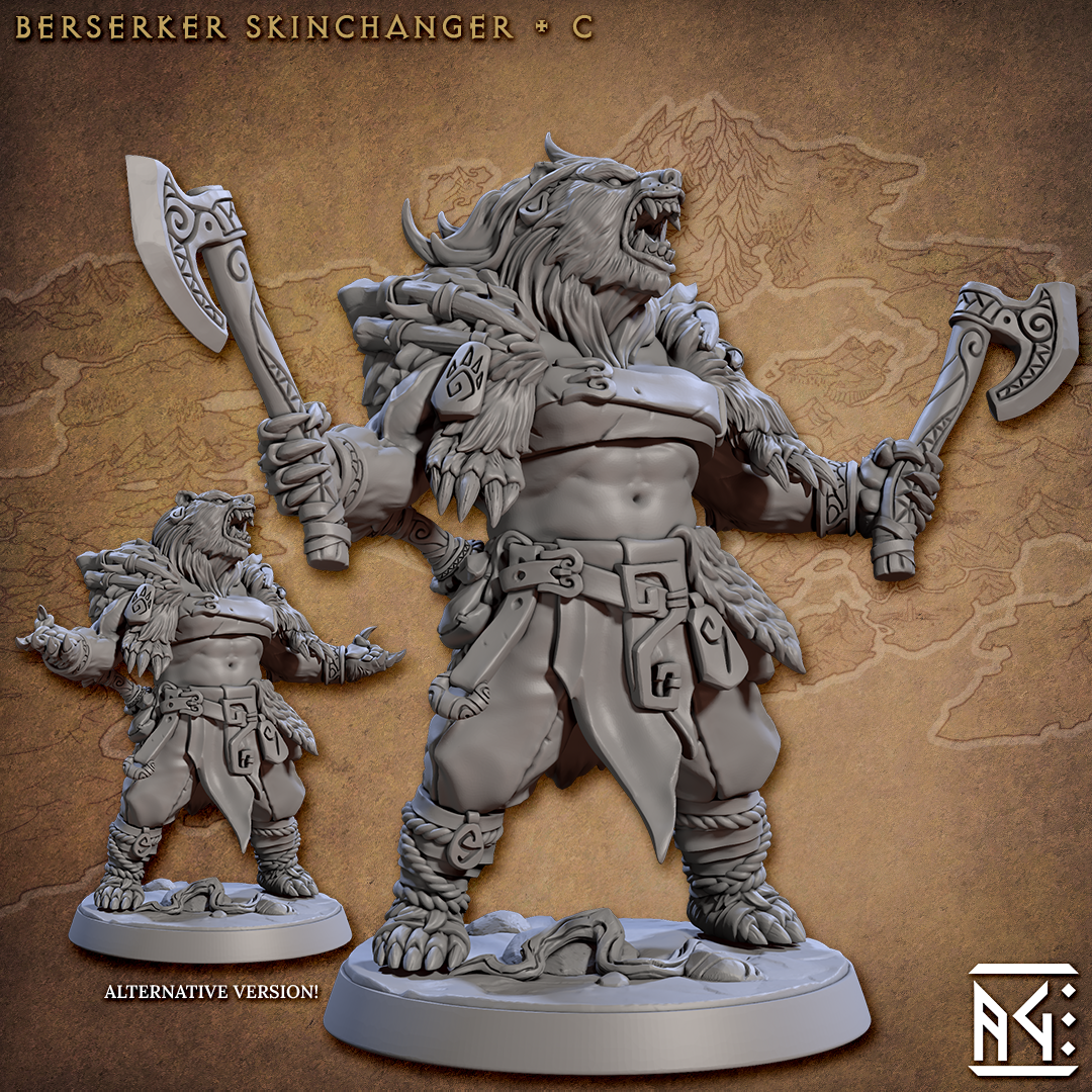 Berserker Skinchangers - 4 Modular Unit