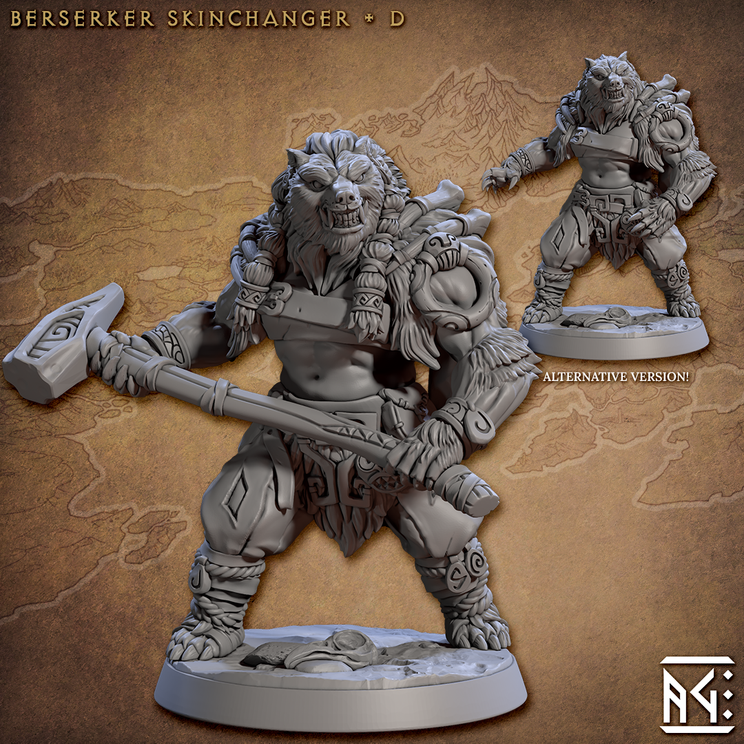 Berserker Skinchangers - 4 Modular Unit